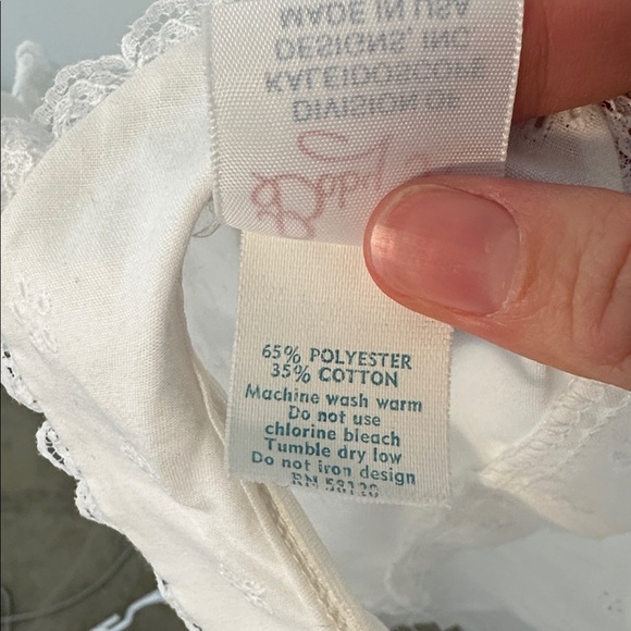 Vintage Embroidered Baby Eyelet Dress - Picture 9 of 9